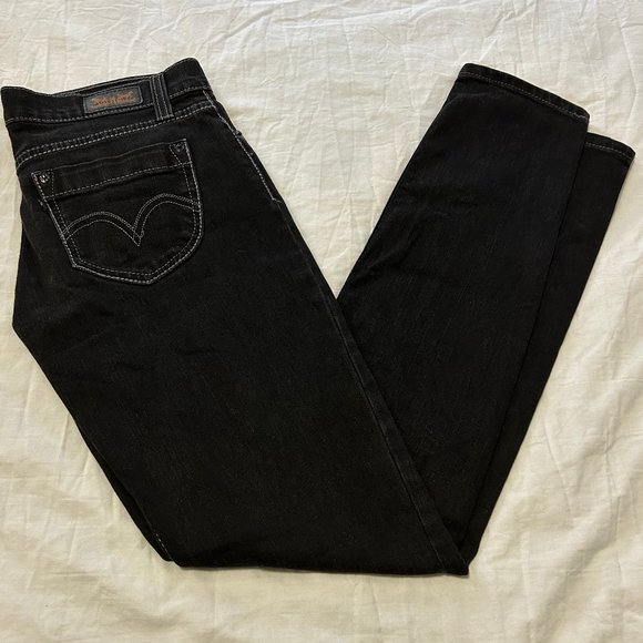 Levi's Denim - Black Levi's 524 Superlow Jeans